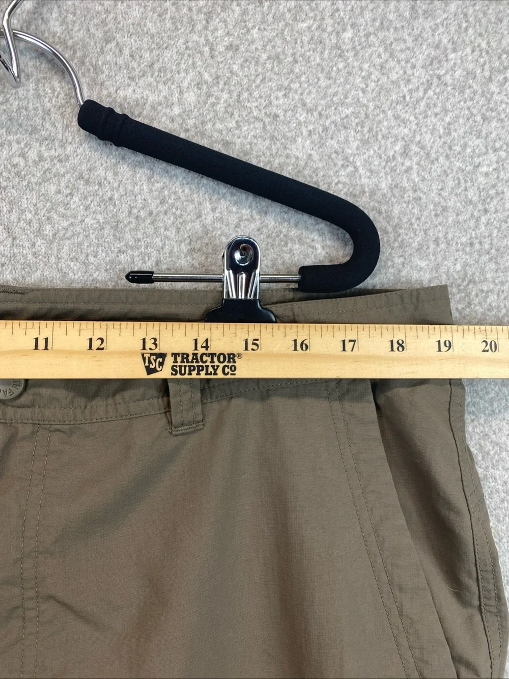 The North Face Paramount Trail convertible pants Mens 38 Brown gorpcore Shorts